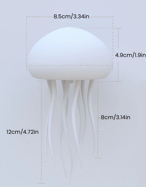 Load image into Gallery viewer, The Jellyfish Atmosphere Light with Warm Light and Full -Color Gradient Jellyfish Two Modes 9 Can Automatically Rotate Tentacles
