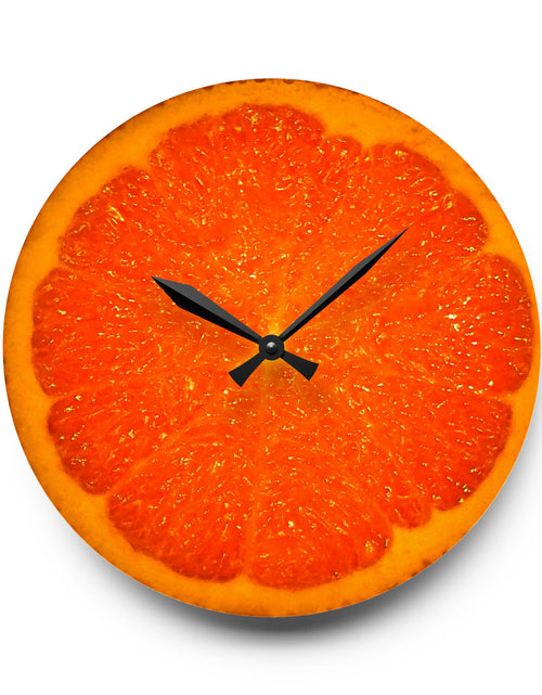Load image into Gallery viewer, Wall Clock Orange

