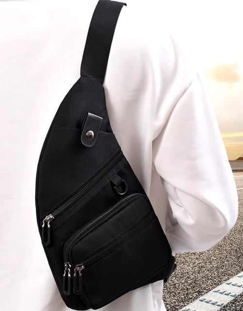 Load image into Gallery viewer, Anti Theft Travel Bag Adult Chest Bag Outdoor Leisure Crossbody Bag Waterproof Handbag for Wander Hiking Small Waist Bag
