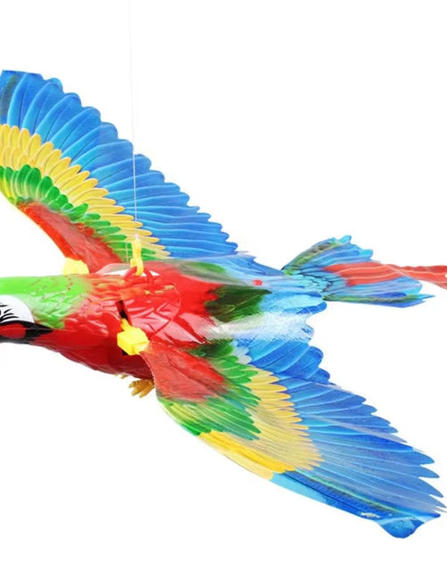 Load image into Gallery viewer, Silent Electric Parrot Toy for Cats | Hanging Flying Bird Teaser | Interactive Pet Training Supplies for Endless Fun
