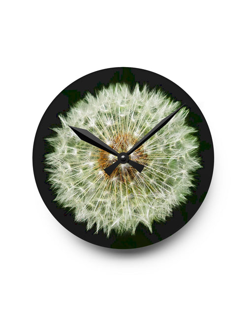 Load image into Gallery viewer, Wall Clock Dandelion
