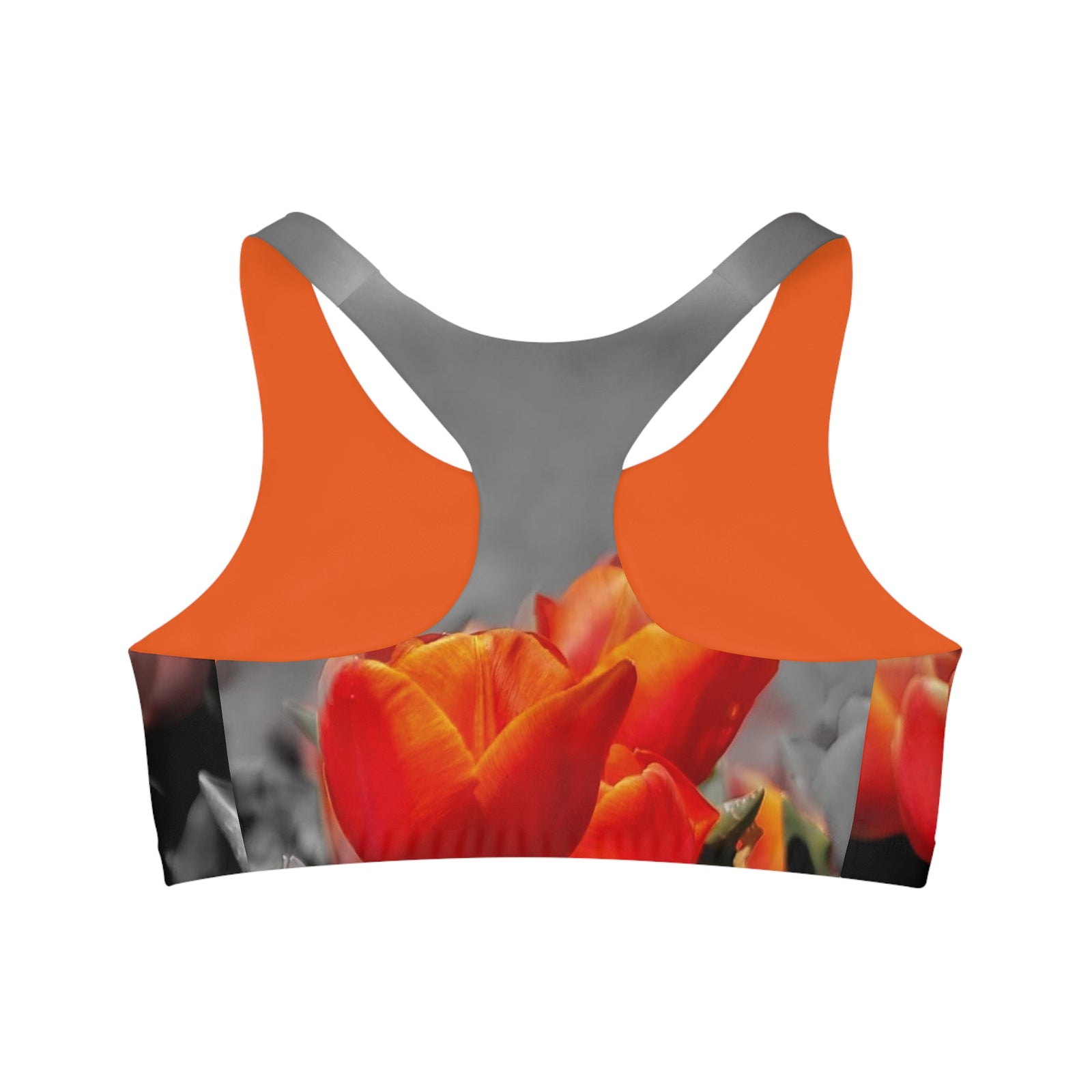 Sports Bra with tulip design