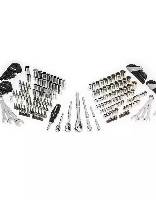 Load image into Gallery viewer, 1/4 In., 3/8 In. and 1/2 In. 72-Tooth Ratchet Mechanics Tool Set with Chest (244-Piece)
