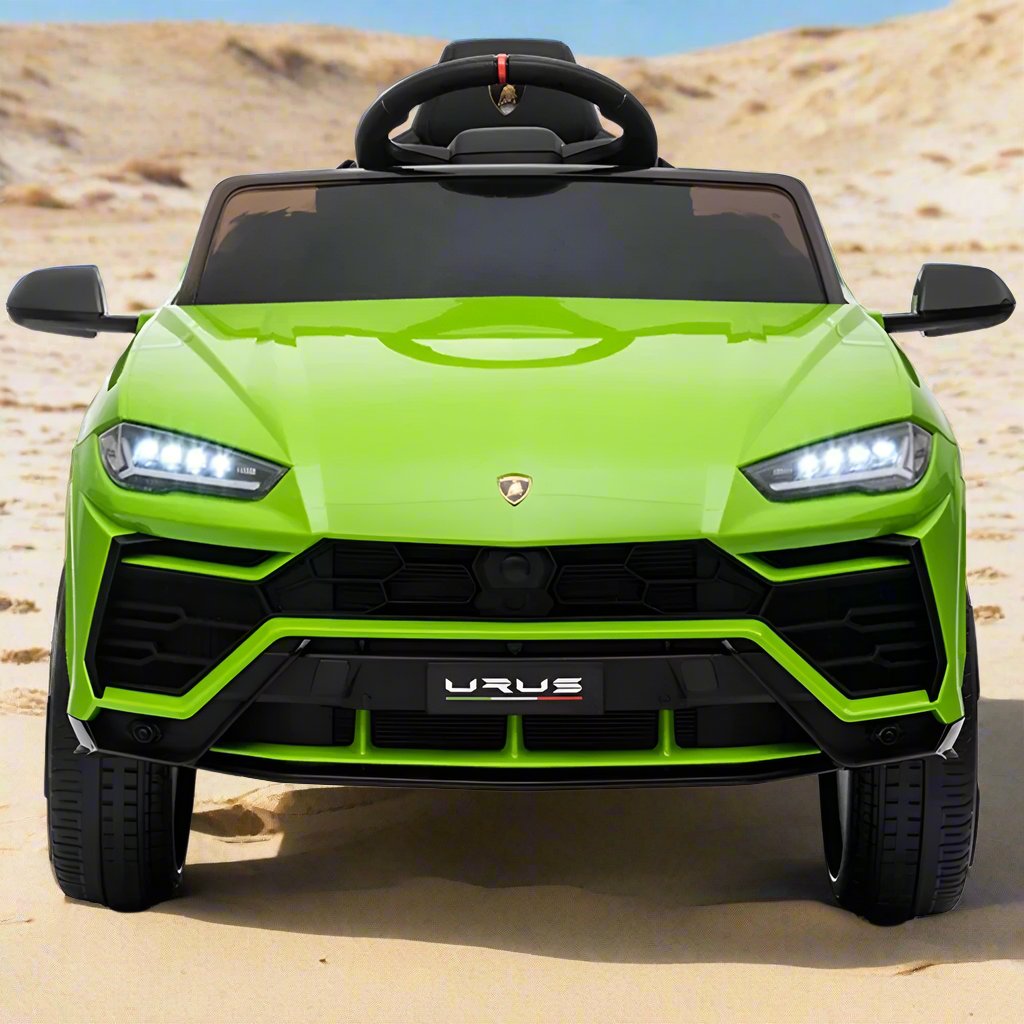 Lamborghini Urus 12V Electric Powered Ride on Car Toys for Girls Boys, Red Kids Electric Vehicles Ride on Toys with Remote Control, Foot Pedal, MP3 Player and LED Headlights, CL61