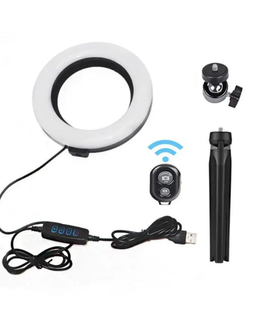 Load image into Gallery viewer, 6-Inch Desktop Ring Light for Live Streaming and Makeup
