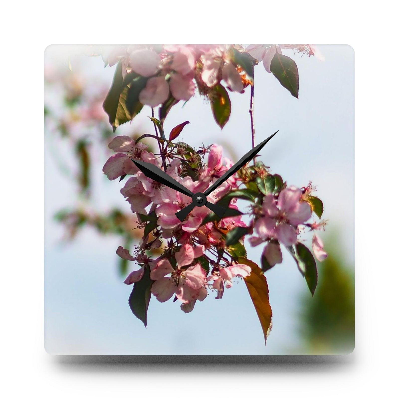 Wall Clock flower