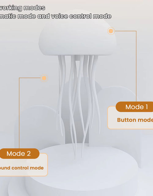 Load image into Gallery viewer, The Jellyfish Atmosphere Light with Warm Light and Full -Color Gradient Jellyfish Two Modes 9 Can Automatically Rotate Tentacles
