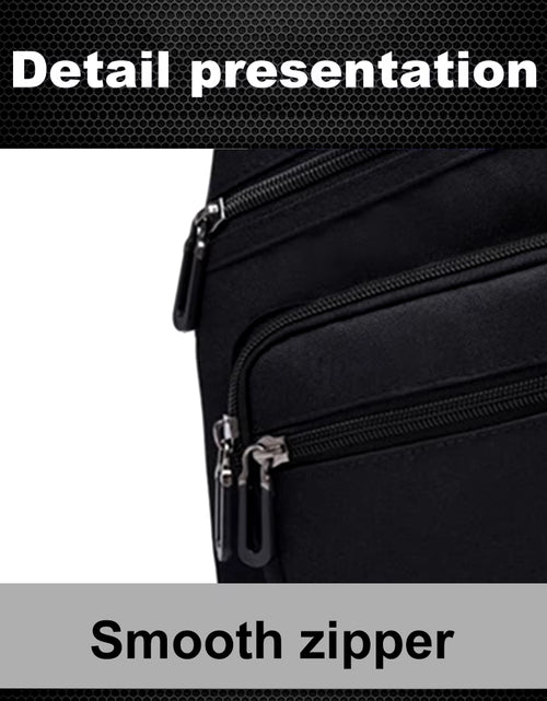 Load image into Gallery viewer, Anti Theft Travel Bag Adult Chest Bag Outdoor Leisure Crossbody Bag Waterproof Handbag for Wander Hiking Small Waist Bag
