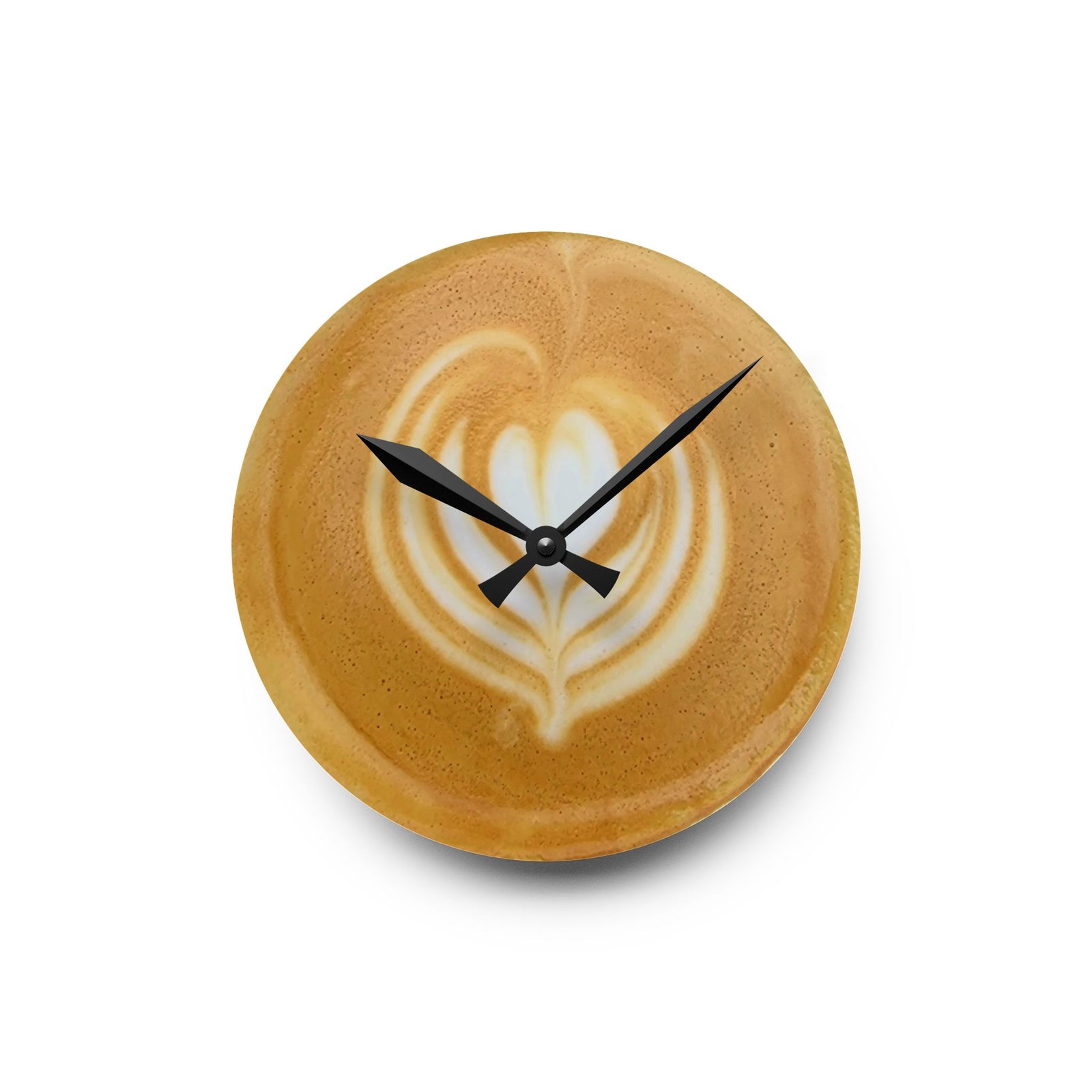 Wall Clock Cappuccino