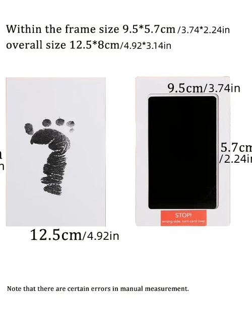 Load image into Gallery viewer, Pet Paw Print Ink Pad for Dogs, Touchless Ink Pad Pet Footprint Pad for Memorial Supplies
