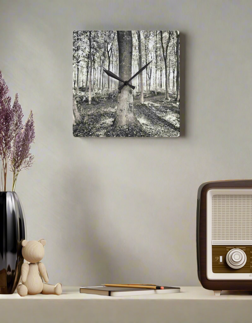 Load image into Gallery viewer, Wall Clock forest
