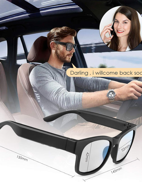 Load image into Gallery viewer, Smart Glasses Smart Audio Glasses Wireless Bluetooth Sunglasses Polarized Sunglasses IPX4 Waterproof
